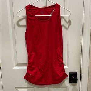 Athleta Momentum Seamless Red Tank Top